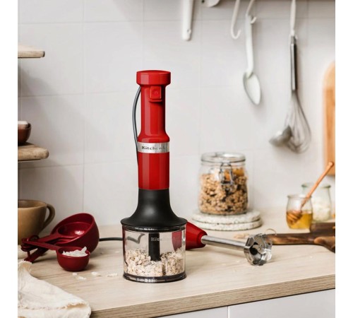 Погружной блендер KitchenAid с аксессуарами,Красный Погружной блендер KitchenAid с аксессуарами,Красный