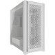 Корпус без блока питания/ Case Corsair 5000D CORE Airflow, Midi-Tower, TG, no fan, 2xUSB-A 3.2, 1xUSB 3.2 Type-C, E-ATX, ATX, mATX, mITX White
