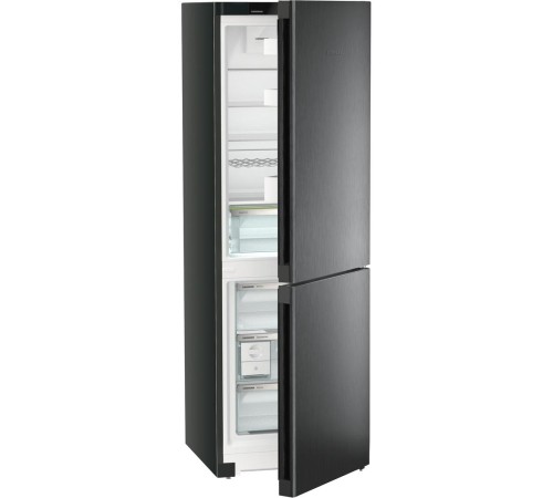 Холодильники LIEBHERR/ Plus, EasyFresh 1 контейнер, МК NoFrost, 3 контейнера МК, в. 185,5 см, ш. 60 см, класс ЭЭ A++, внутренние ручки, Black Steel Холодильники LIEBHERR/ Plus, EasyFresh 1 контейнер, МК NoFrost, 3 контейнера МК, в. 185,5 см, ш. 60 см, класс ЭЭ A++, внутренние ручки, Black Steel