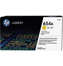 Тонер-картридж/ HP 654A Yellow LaserJet Toner Cartridge