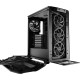 Корпус ПК без блока питания/ Case be quiet! PURE BASE 500 FX, Midi-Tower, TG, 3x120mm + 1x140mm ARGB, 1xUSB-A 3.2, 1xUSB 3.2 Type-C, ATX, mATX, mITX Black