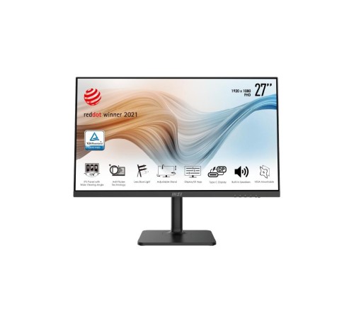 Монитор LCD 27'' [16:9] 1920х1080(FHD) IPS, nonGLARE, 75 Hz, 250 cd/m2, H178°/V178°, 1000:1, 100K:1, 16.7M, 5ms, VGA, HDMI, Height adj, Pivot, Tilt, Swivel, 1Y, Black (Мятая упаковка)
