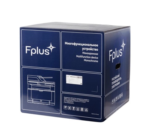 МФУ Fplus лаз. моно, A4, 30 стр./мин, дуплекс, 1200dpi, перв.стр. 4с., ADF, 4.3" цв.сенс.жк., лоток 150л, 60-200 гр., USB, Ethernet, макс. 65000 стр/мес, 667МГц, 512Мб, старт. картр. 3000 стр, гарантия 3 года (Мятая упаковка) МФУ Fplus лаз. моно, A4, 30 стр./мин, дуплекс, 1200dpi, перв.стр. 4с., ADF, 4.3" цв.сенс.жк., лоток 150л, 60-200 гр., USB, Ethernet, макс. 65000 стр/мес, 667МГц, 512Мб, старт. картр. 3000 стр, гарантия 3 года (Мятая упаковка)