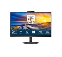 Монитор LCD 23.8'' 16:9 1920х1080(FHD) IPS, 75 Hz, 300cd/m2, 1000:1, 4ms, HDMI, DP, USB-C, USB-Hub, Height adj, Pivot, Tilt, Speakers, Camera, Black