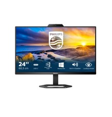 Монитор LCD 23.8'' 16:9 1920х1080(FHD) IPS, 75 Hz, 300cd/m2, 1000:1, 4ms, HDMI, DP, USB-C, USB-Hub, Height adj, Pivot, Tilt, Speakers, Camera, Black