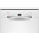 Отдельностоящая посудомоечная машина Bosch, 45 см, 10 комплектов, 5 программ, электронное управление, дисплей, отсрочка старта, уровень шума 46 дБ, энергоэффективность А+, цвет белый
