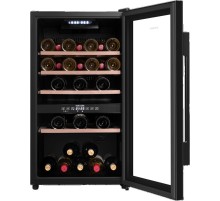 Винный шкаф MAUNFELD/ Винный шкаф MAUNFELD MFWC-85S34, ВхШхГ 860х480х575 мм, 49 бутылок, от 5 ° C до 22 ° C, отдельностоящий, полезный объем 116 л, электронный термостат, индикация температуры, диапазон влажности 50-80%, вентилятор для распределения темпе