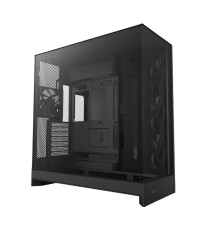 Корпус без блока питания/ Case NZXT H9 Flow (2025), Midi-Tower, TG, 3x140mm + 1x120mm, 2xUSB-A 3.2 + 1xUSB-C 3.2, E-ATX, ATX, mATX, mITX Black