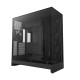 Корпус без блока питания/ Case NZXT H9 Flow (2025), Midi-Tower, TG, 3x140mm + 1x120mm, 2xUSB-A 3.2 + 1xUSB-C 3.2, E-ATX, ATX, mATX, mITX Black