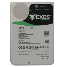 Жесткий диск/ HDD Seagate SAS 12Tb Enterprise Capacity Exos X14 12Gb/s 7200 256Mb (clean pulled) 1 year warranty (replacement ST12000NM002G)