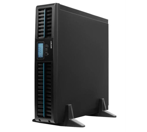 Источник бесперебойного питания SMARTWATT ИБП Онлайн, мощность 3000/2700 ВА/Вт, стоечный/напольный, LCD дисплей, управляемые розетки, Shuko CEE7/4 - 2 шт. , IEC13 - 3 шт.