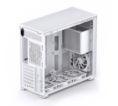 Корпус без блока питания/ Case JONSBO D41 STD, Midi-Tower, TG, no fan, 1xUSB-A 3.2 + 1xUSB-C 3.2, ATX, mATX White