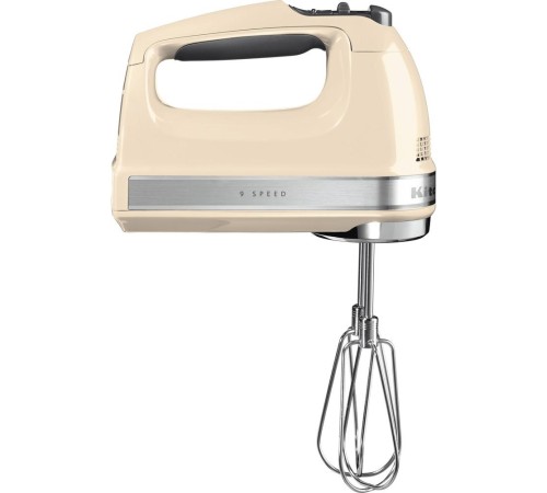Ручной Миксер KitchenAid, 9 скоростей, кремовый Ручной Миксер KitchenAid, 9 скоростей, кремовый