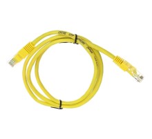 Патчкорд/ Патчкорд литой "Telecom" UTP кат.5е 1,0м желтый