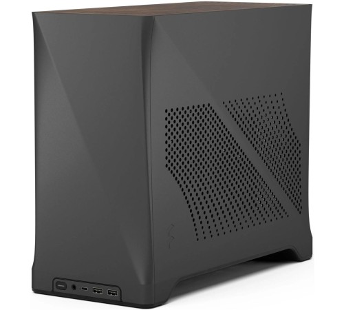 Корпус ПК без блока питания/ Case Fractal Design Era 2, Mini-Tower, 2x120mm, 2xUSB-A 3.0 + 1xUSB 3.2 Type-C, SFX PSU Support, mITX Charcoal Gray