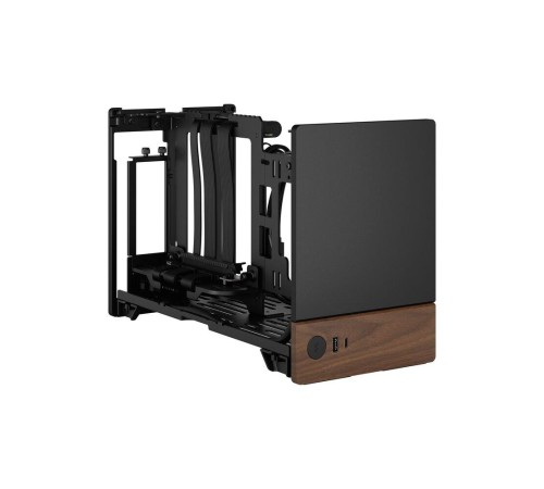 Корпус без блока питания/ Case Fractal Design Terra, Mini-Tower, no fans, 1xUSB-A 3.0 + 1xUSB 3.2 Type-C, SFX PSU Support, mITX Graphite