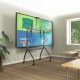 ONKRON мобильная стойка для ТВ 60"-120", макс 150кг, наклонная, чёрная TS2080