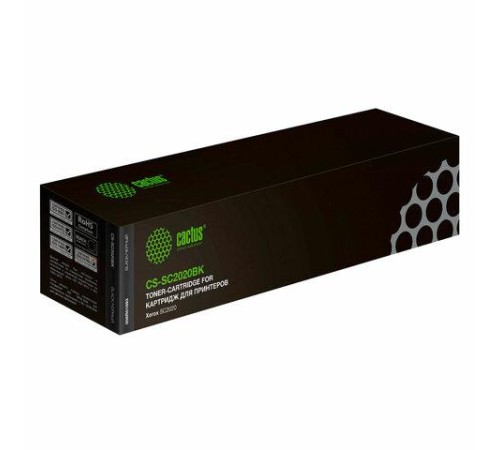 -/ Картридж лазерный Cactus CS-SC2020BK 006R01693 черный (9000стр.) для Xerox DocuCentre SC2020/ SC2020