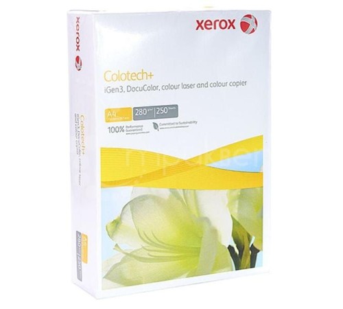 Бумага XEROX Colotech Plus 170CIE, 280г, A4, 250 листов (кратно 4 шт) (См. 003R97097) Бумага XEROX Colotech Plus 170CIE, 280г, A4, 250 листов (кратно 4 шт) (См. 003R97097)