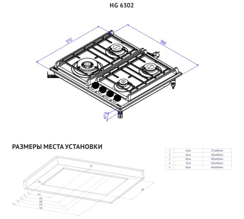 Встраиваемая варочная панель KORTING/ Встраиваемая варочная панель KORTING, газовая, 60 см, 4 конфорки, WOK, газ-контроль, электроподжиг, адаптер для кофейника, адаптер под сжиженный газ, жиклеры под сжиженный газ, цвет белый Встраиваемая варочная панель KORTING/ Встраиваемая варочная панель KORTING, газовая, 60 см, 4 конфорки, WOK, газ-контроль, электроподжиг, адаптер для кофейника, адаптер под сжиженный газ, жиклеры под сжиженный газ, цвет белый