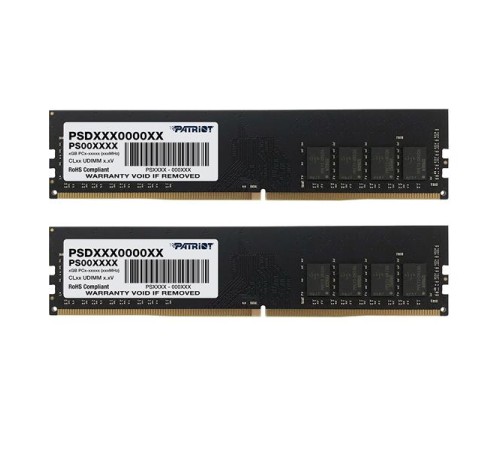 память Patriot SL DDR4 DIMM 32GB 3200MHz KIT 2*16GB 22-22-22-52 1.2V