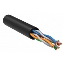 Витая пара U/UTP кат.5E 4х2х24AWG LDPE черный