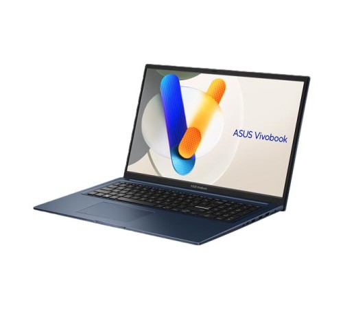 Ноутбук ASUS Vivobook 17 X1704VA-AU639 Intel Core i3-1315U  1.2 GHz DDR4 8GB 512GB PCIE G4 SSD Intel UHD Graphics 17.3" FHD (1920 x 1080) 16:9  IPS 60Hz Without OS 2.10 kg Quiet Blue