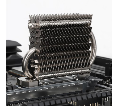 Радиатор к SSD/ SSD Cooler Thermalright M.2 HR-09 2280 PRO SSD (Radiator, Al, M.2 2280, Heat pipes:2x6mm, 86x24x74mm, Silver)