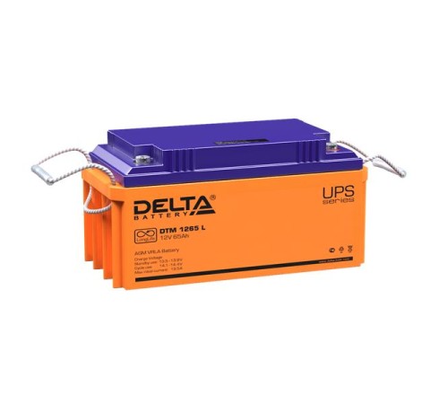 Аккумуляторная батарея Delta DTM battary for UPS 1265 L (12V / 65Ah) Аккумуляторная батарея Delta DTM battary for UPS 1265 L (12V / 65Ah)