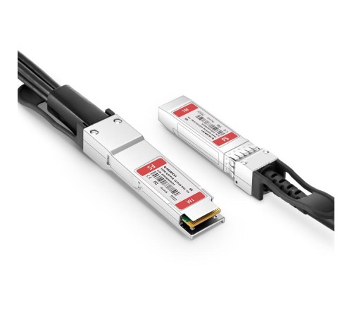 Твинаксиальный медный кабель/ Customized 100G QSFP28 to 4x25G SFP28 Passive Direct Attach Copper Breakout Cable Compatible Brands 1.5m Твинаксиальный медный кабель/ Customized 100G QSFP28 to 4x25G SFP28 Passive Direct Attach Copper Breakout Cable Compatible Brands 1.5m