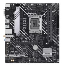 Материнская плата ASUS PRIME H610M-A WIFI, LGA1700, B610, 2*DDR5, 4*SATA, 2*M.2, 2*USB 3.2, 4*USB 2.0, 1*PCIx16, 1*PCIx1, HDMI+DP+D-Sub, mATX; 90MB1G00-M0EAY0