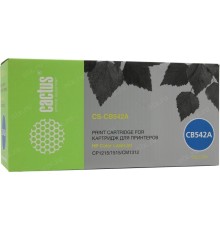 -/ Картридж лазерный Cactus CS-CB542A CB542A желтый (1400стр.) для HP CLJ CP1215/1515/CM1312