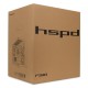 Корпус без блока питания/ Case HSPD F330, Panoramic Mini-tower, Black, TG, 0.5 SPCC, 3x120mm ARGB (FN027) mATX, mITX 160/400/200mm 1x2.5", 2x3.5", 4xPCI 1xUSB-C 3.0, 2xUSB-A1.0 428x280x375mm