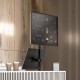 ONKRON кронштейн для двух мониторов 13"-34" настольный, чёрный D208E