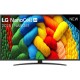Телевизор ЖК 65'' LG/ 65", Ultra HD, Nano Color, Smart TV, WebOS, Wi-Fi, DVB-T2/C/S2, MR, 60Hz Native, 2.0ch (20W), 2 HDMI, 2 USB, 1 Pole, Charcoal Black, 2025