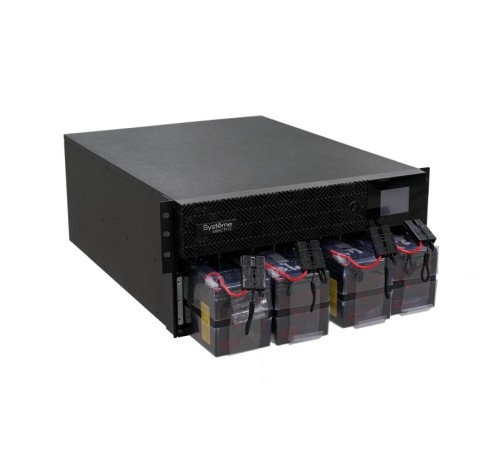 Источник бесперебойного питания Systeme Electric Smart-Save Online SRT, 6000VA/6000W, On-Line, Extended-run, Rack 2U+3U(Tower convertible), LCD, 6xC13, 4xC19, USB, RS-232, Pre-Inst. Web/SNMP