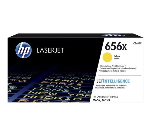 Тонер-картридж/ HP 656X High Yield Yellow Original LaserJet Toner Cartridge