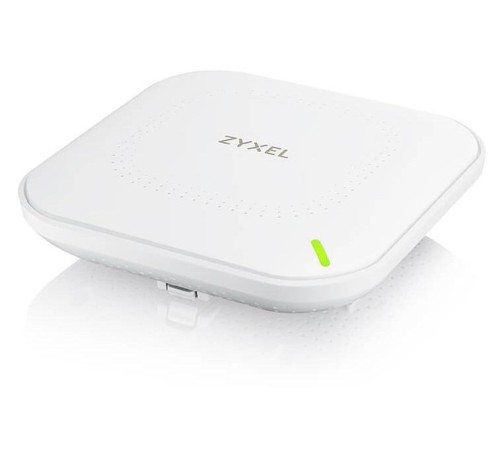 точка доступа Гибридная точка доступа Zyxel NebulaFlex NWA50AX, WiFi 6, 802.11a/b/g/n/ac/ax (2,4 и 5 ГГц), MU-MIMO, антенны 2x2, до 575+1200 Мбит/с, 1xLAN GE, PoE, без поддержки Captive portal и WPA-Enterprise, защ точка доступа Гибридная точка доступа Zyxel NebulaFlex NWA50AX, WiFi 6, 802.11a/b/g/n/ac/ax (2,4 и 5 ГГц), MU-MIMO, антенны 2x2, до 575+1200 Мбит/с, 1xLAN GE, PoE, без поддержки Captive portal и WPA-Enterprise, защ