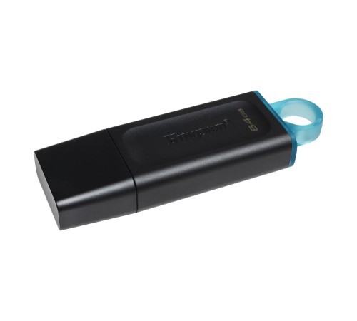 Флэш USB Kingston 64GB USB3.2 Gen 1 DataTraveler Exodia (Black + Teal)/ Kingston 64GB USB3.2 Gen 1 DataTraveler Exodia (Black + Teal) Флэш USB Kingston 64GB USB3.2 Gen 1 DataTraveler Exodia (Black + Teal)/ Kingston 64GB USB3.2 Gen 1 DataTraveler Exodia (Black + Teal)