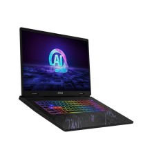 Ноутбук без сумки MSI Pulse 17 AI C1VFKG Core Ultra 5 125H 17" 16:10 FHD+ (1920x1200),DDR5 16GB (8GB*2),512GB SSD,NV RTX 4060,GDDR6 8GB,backlight,Black,90Whr,2.8kg,DOS,KB Eng/Rus