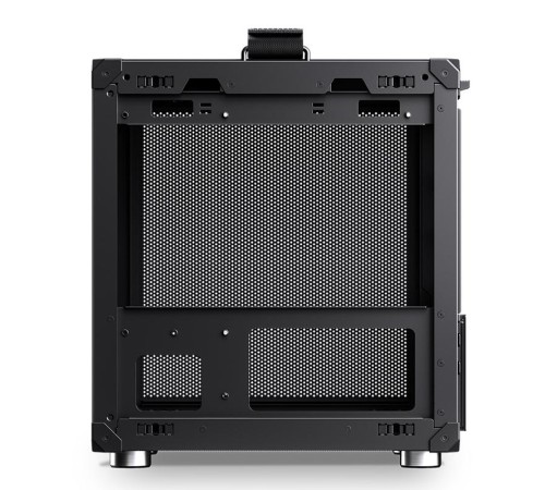 Корпус без блока питания/ Case JONSBO C6-ITX, Micro-Tower, no fan, 1xUSB-A 3.0 + 1xUSB-C 3.1, mDTX, mITX Black