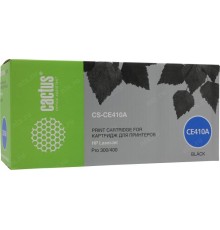 -/ Картридж лазерный Cactus CS-CE410A CE410A черный (2200стр.) для HP LJ Pro 300/M351/400/M451