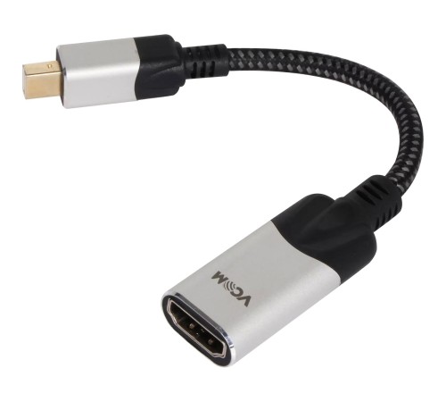 Адаптер/ Адаптер miniDisplayPort(M) ---> HDMI(F) 0.15m 4K@60Hz VCOM <CG616M-0.15> Адаптер/ Адаптер miniDisplayPort(M) ---> HDMI(F) 0.15m 4K@60Hz VCOM <CG616M-0.15>