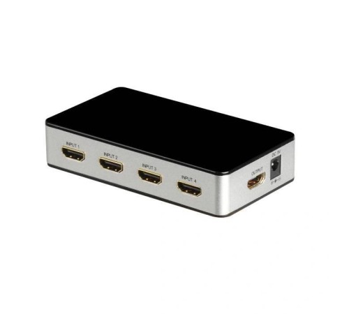 Переключатель HDMI 4x1 Greenline, 4Kx2K 30Hz, GL-v401 Переключатель HDMI 4x1 Greenline, 4Kx2K 30Hz, GL-v401