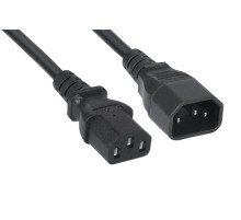  Cabeus PC-IEC19-IEC20-3M Кабель питания IEC 320 C19 - IEC 320 C20 (3x1.5), 16A, прямая вилка, 3м