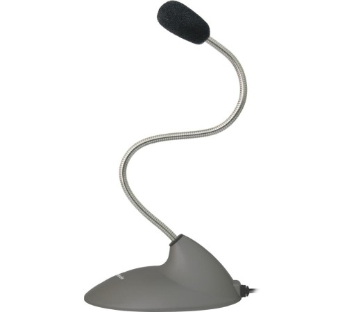 Defender Микрофон компьютерный MIC-111 серый, кабель 1,5 м