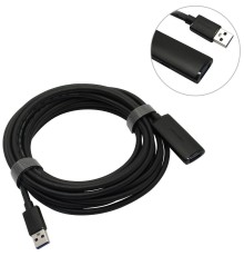 Активный кабель-удлинитель Vention USB 3.0 AM/AF с усилителем - 5м Черный