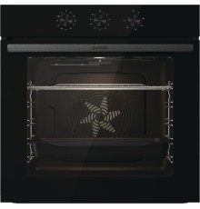 Встраиваемые электрические духовки GORENJE/ Духовой шкаф, 77 л, Класс энергопотребления: A, Механический таймер с функцией отключения, Конструкция: Встраиваемая, Ширина: 595 мм, Высота: 595 мм, черный