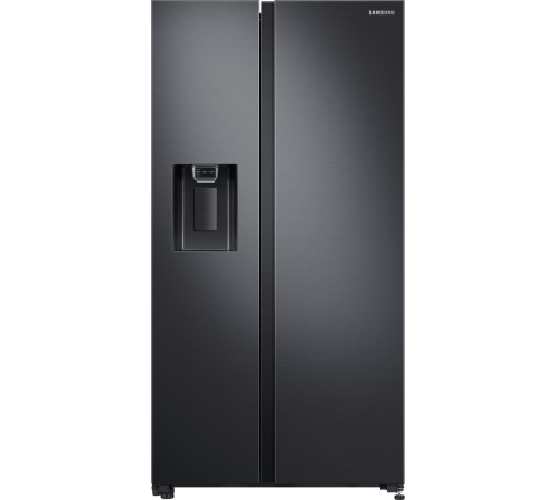 Холодильник Samsung/ 178x91.2.x71.6, 660/240 л, Диспенсер льда и воды, Metal Cooling, No Frost, side by side, матовый черный Холодильник Samsung/ 178x91.2.x71.6, 660/240 л, Диспенсер льда и воды, Metal Cooling, No Frost, side by side, матовый черный