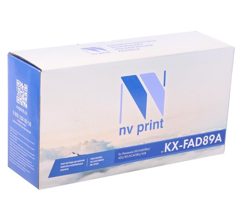 -/ Барабан NVP NV-KX-FAD89A для Panasonic KX-FL401RU/ FL403RU/ FLC412RU/ FL422RU/ FL402RU/ FLC411RU/ FLC413RU/ FL423RU (10000k)